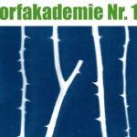 Dorfakademie Nr. 10 Cyanotypie mit Stefanie