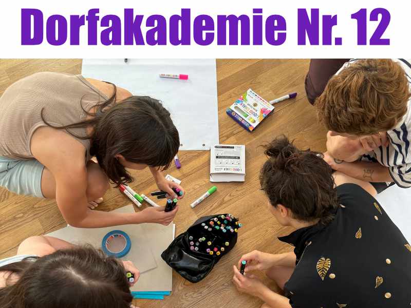 Dorfakademie Nr. 12 Träume mit Anna