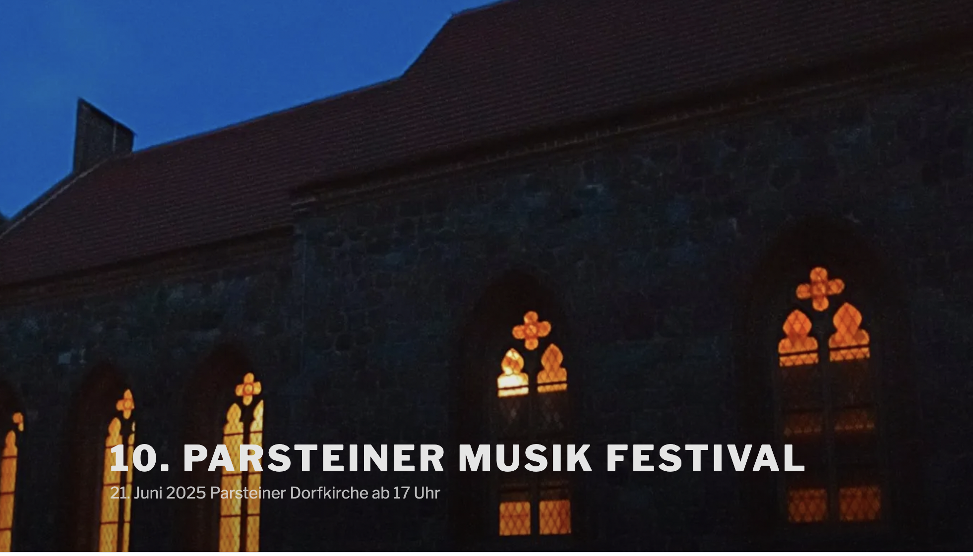 10. Parsteiner Musilfestival