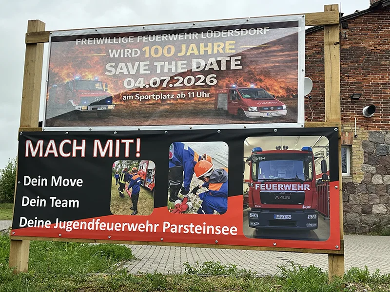 100 Jahre Freiwillige Feuerwehr Lüdersdorf