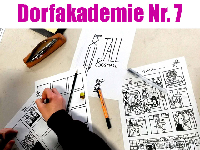 Dorfakademie Nr. 7 Comiczeichnen mit Fazeh